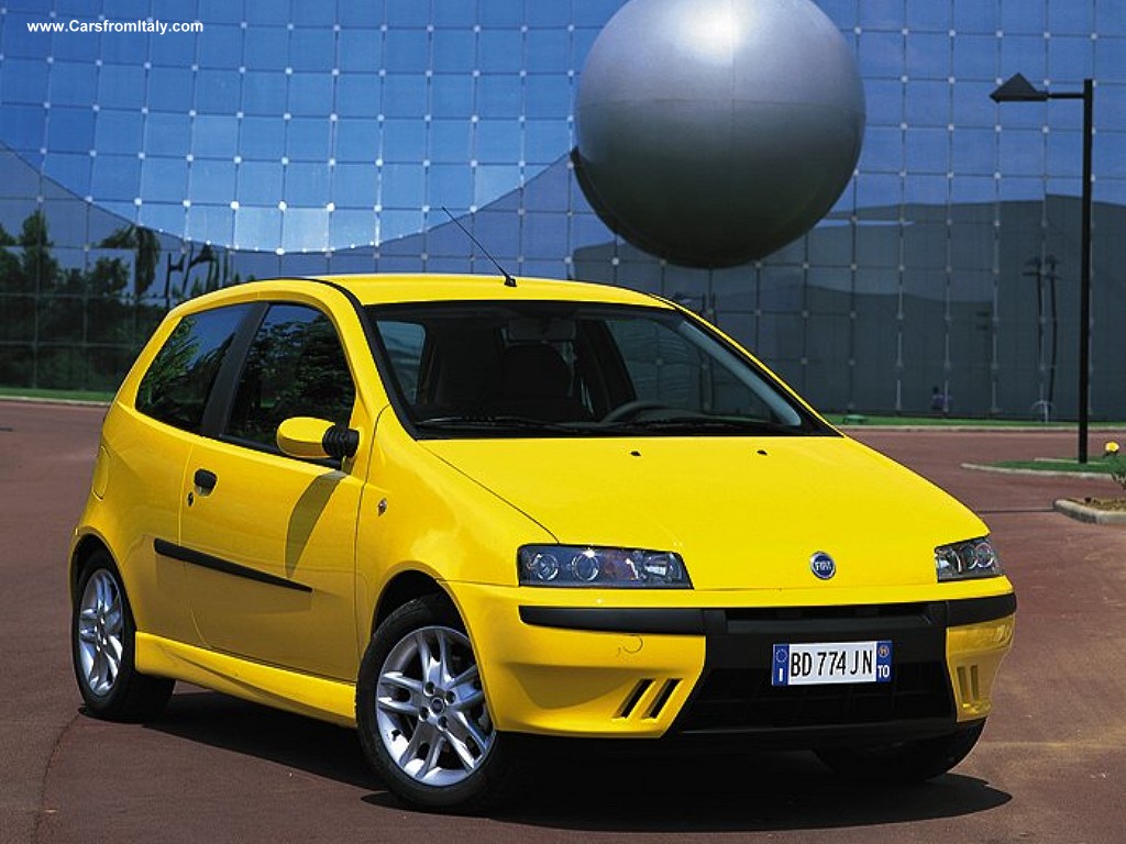 Fiat Punto Desktop Image 1024 X 768 Pixels