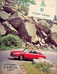 Lancia Flavia Zagato Advertisement