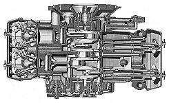 Lancia Flavia engine - click for larger picture