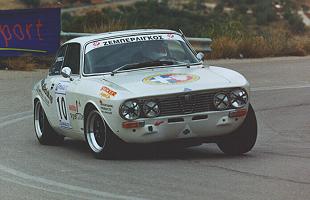 A GTV being hillclimbed in Greece