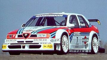 Alfa Romeo 155 in the German Touring Car Championship (DTM)