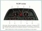 Alfa 164 Super V6 24V instruments - click for larger image