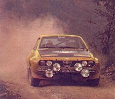 Alfetta GT rallycar