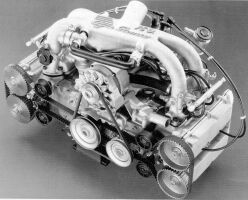 16V boxer engine