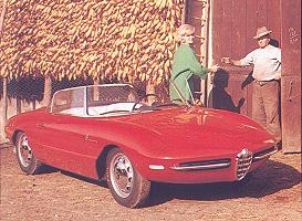 Giulietta SS 'Spider Speciale' aerodinamico 1300