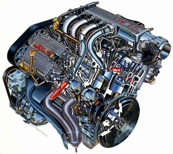 Alfa Romeo V6 engine