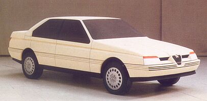 Pininfarina Alfa 164 design model