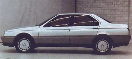 Pininfarina Alfa 164 design model