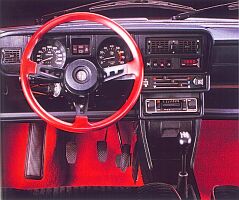 Alfasud by Valentino - the cockpit