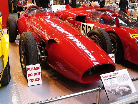 Maserati 250F at the Autosport International 2005