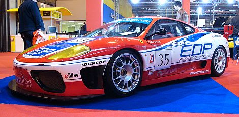 Ferrari 360 Modena at the Autosport International 2005