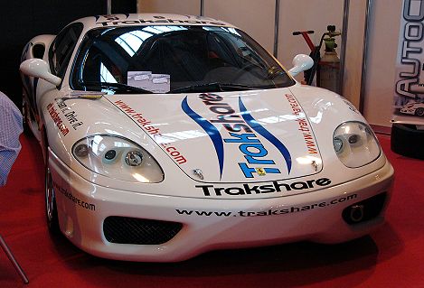 Ferrari 360 Modena at the Autosport International 2005