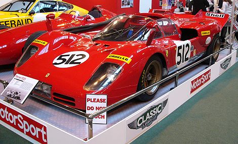 Ferrari 512S at the Autosport International 2005