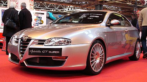 Autodelta tuned Alfa GT at the Autosport International 2005