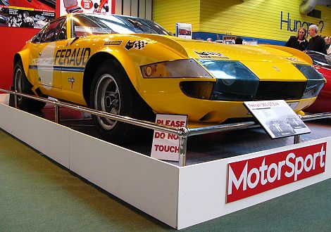 Ferrari 365GTB/4 or Daytona at the Autosport International 2005