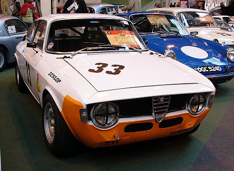 Alfa Romeo Giulia Sprint GT at the Autosport International 2005