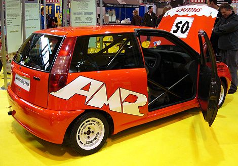 Fiat Punto race car at the Autosport International 2005