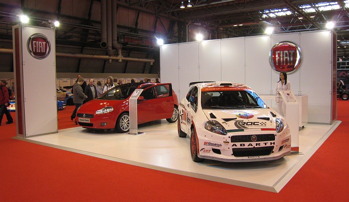 Grande Punto Abarth at Autosport International 2008