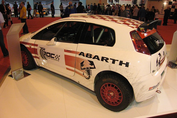 Grande Punto Abarth at Autosport International 2008