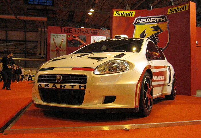 Grande Punto Abarth at Autosport International 2008