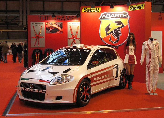 Grande Punto Abarth at Autosport International 2008