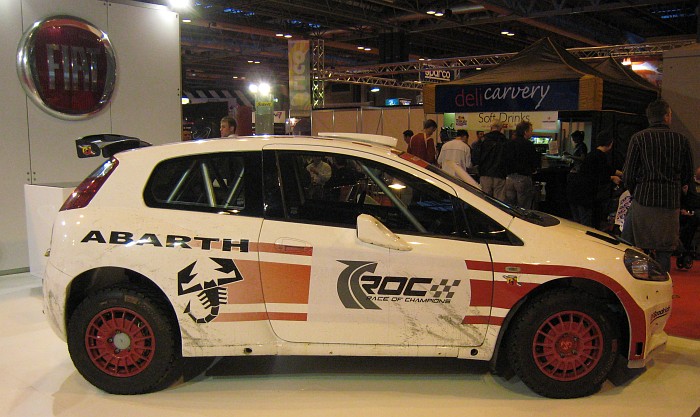 Grande Punto Abarth at Autosport International 2008