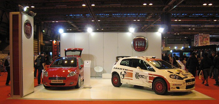 Grande Punto Abarth at Autosport International 2008