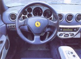 Ferrari 360 Modena cockpit