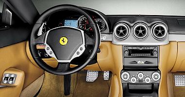 Ferrari 612 Scaglietti cockpit