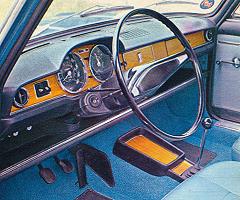 Fiat 125 cockpit