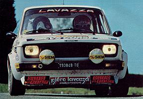 Fiat 127 prepared by Lavazza