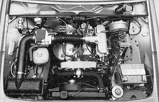 Fiat 132 2000 injection engine