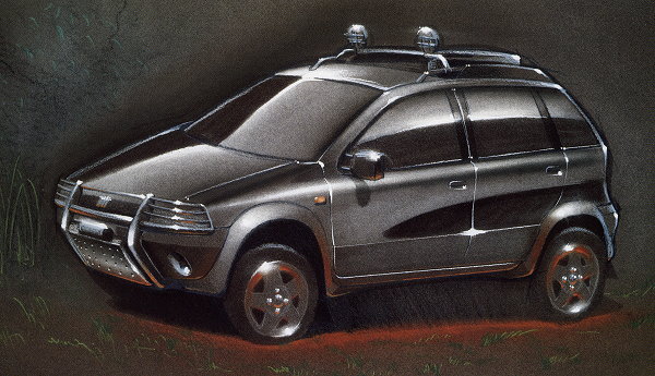 Fiat Punto 4x4 TL by Giannini