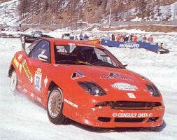 Fiat Coup ice racer