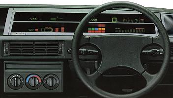 Fiat Tipo digital instrumentation (1990)