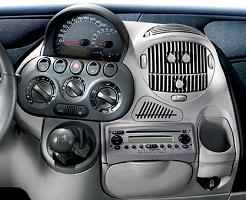 New Fiat Multipla centre console