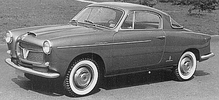 Fiat 1100/103 TV Coupe by Pininfarina