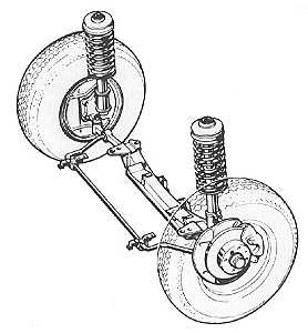 Fiat 131 front suspension