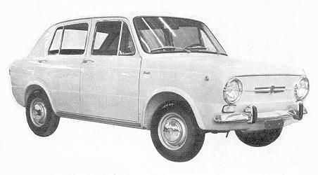 Fiat 850 Saloon by Mantelli