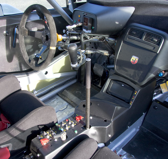 Fiat Grande Punto Abarth S2000 rally car