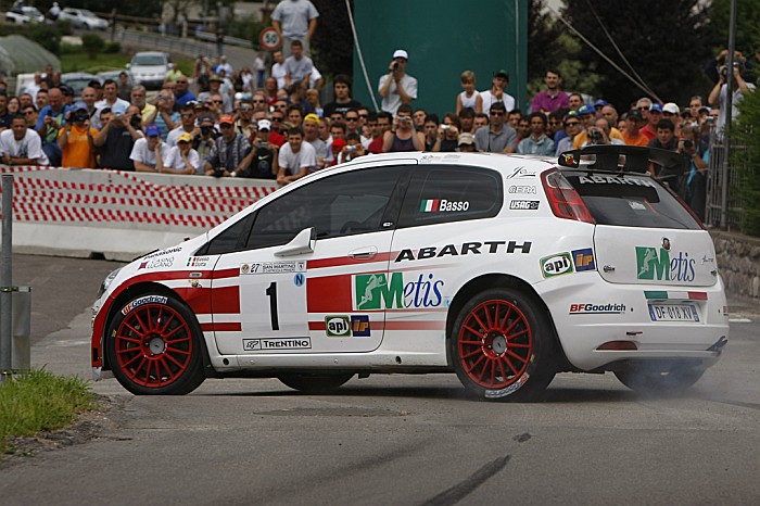 Fiat Grande Punto Abarth S2000 rally car