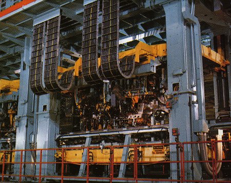 Fiat Uno chassis welding process