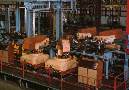 Fiat Uno chassis welding process