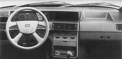 Fiat Tempra cockpit