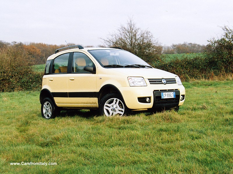 new Fiat Panda 4x4 - this may take a little while to download