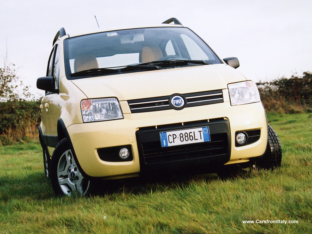 new Fiat Panda 4x4 - this may take a little while to download