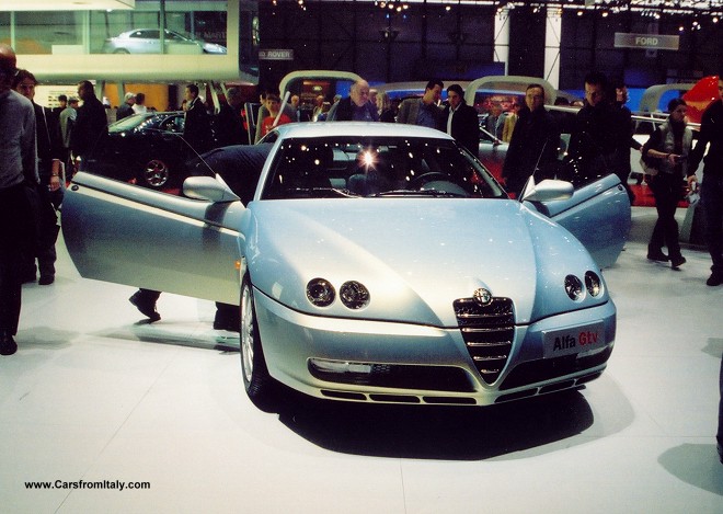 Alfa Romeo GTV at the Geneva Motorshow 2003