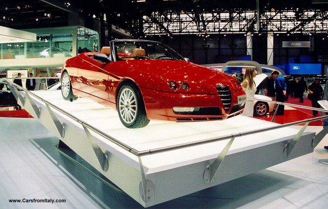 Alfa Romeo Spider at the Geneva Motorshow 2003