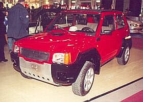 Modified Fiat Panda