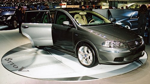 Fiat Croma 8V on the Giugiaro stand